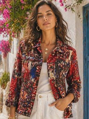 Chico's Multicolor Jacket